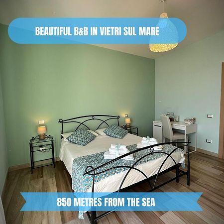 ---5 Minutes From The Sea ---Panorama And A-C Bed & Breakfast Vietri Bagian luar foto